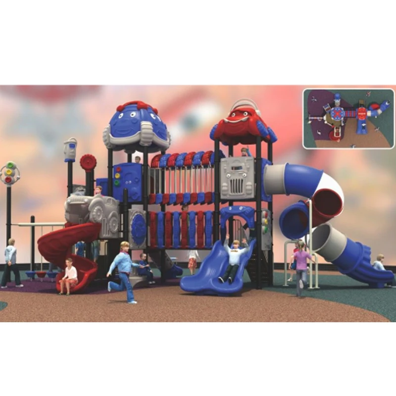 Good Quality Commercial Used Kids Outdoor Playground Equipment For Sale