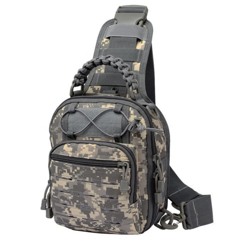 Outdoor Heavy Duty Tactical Softback Chest Bag High Quality Waterproof Crossbody Shoulder Zipper Polyester Daily Use Travel
