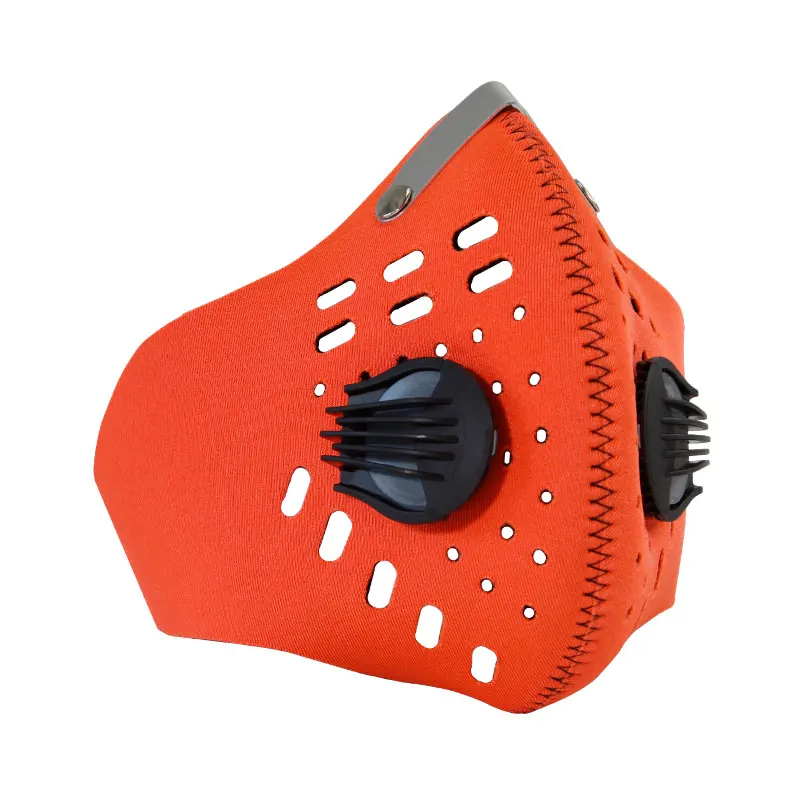custom design logo polyester neoprene sport breathable mask biking face mask outdoor sport bike riding cycling mask