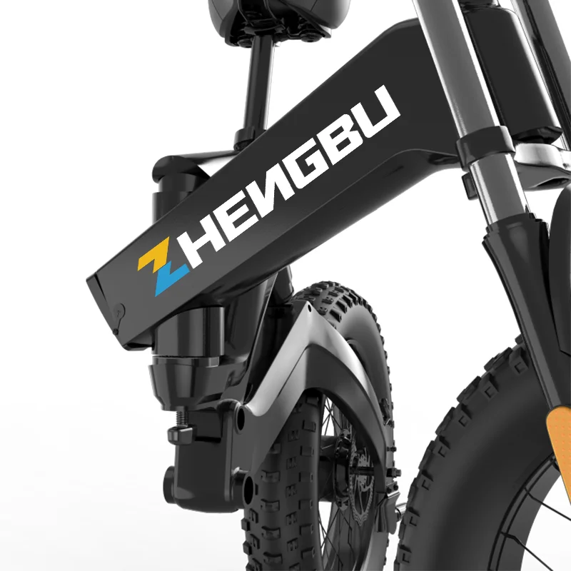  New Full Suspension Fashion Fat Tyre Small Folding electric bike 1000 w Electric Bike Bicycle
