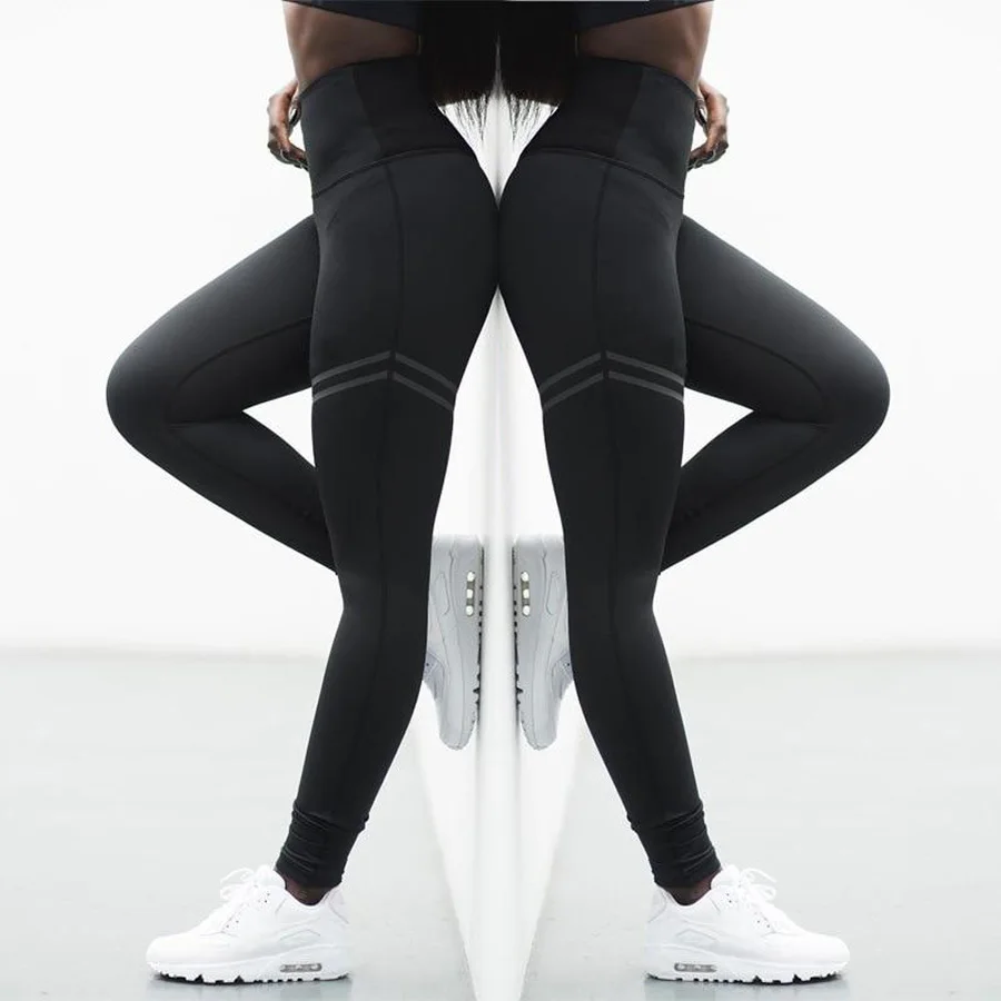 
High quality solid color sexy woman hip lift yoga pants gym sports slimming leggings lady workout fitness wholesale high waist 