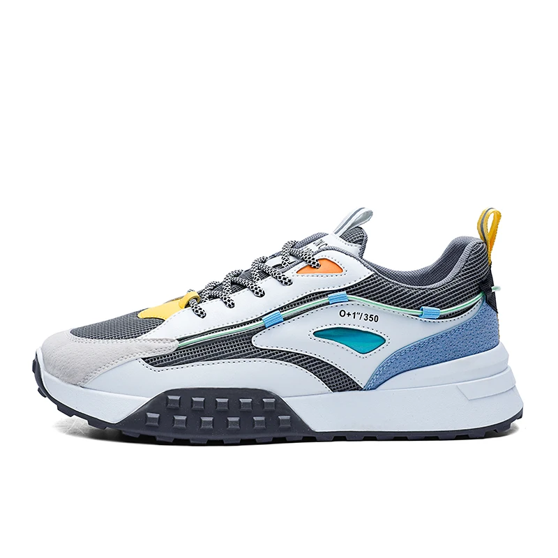 New 2021 Rubber Blend material  Fashion Comfortable New Trend Mens Running Walking Hiking Style Shoes