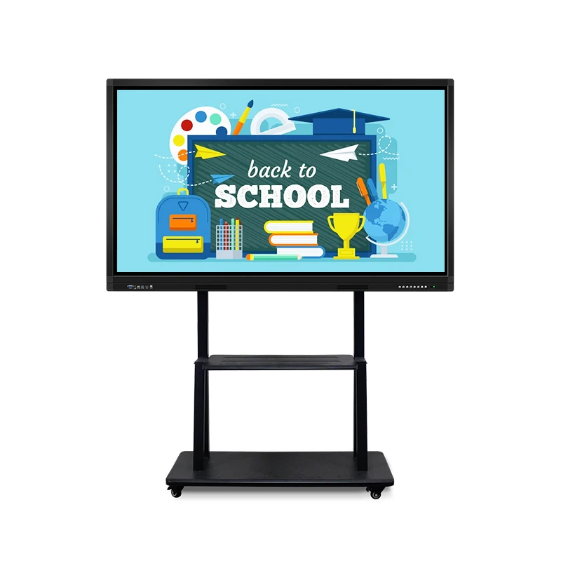 65 inch 4k classroom interactive smart board screen flat panel interactive multi digital IR electronic LCD touch screen