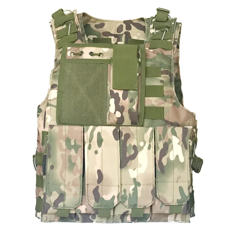 2022 Tactical military fan field camouflage vest tactical equipment outdoor army camo camouflage multifunctional vest