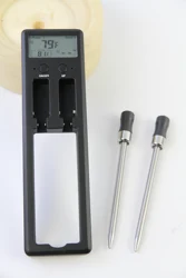 Long Range 165ft Tuya App Remote Smart Bbq  Cooking Thermometer Instant Read Digital Bluetooth 5.0 Wireless Meat Thermometer