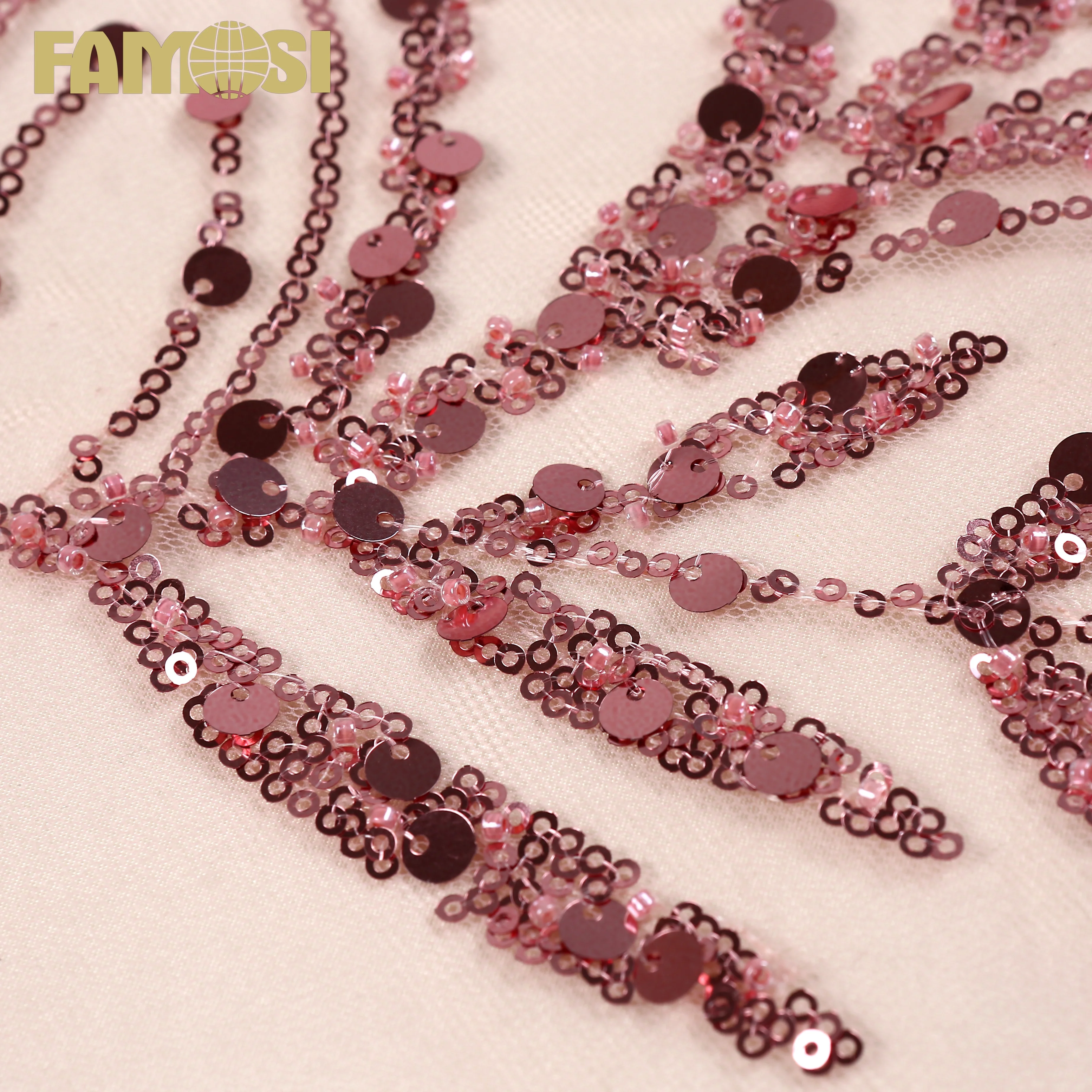 2022 Нигерия Высококачественная кружевная ткань материал с блестками вышивка французская сетчатая бусинами для вечерних