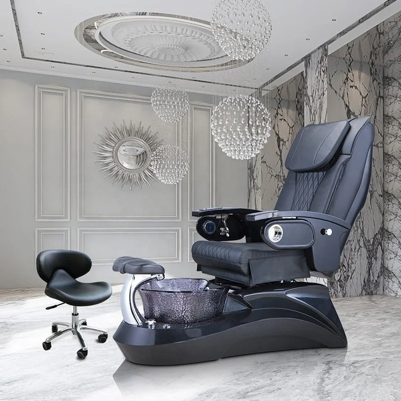 Luxury Modern Beauty Nail Salon Discharge Pump without Tube Rotating Foot Spin Wholesale at Cheap Price for Massage Chairs