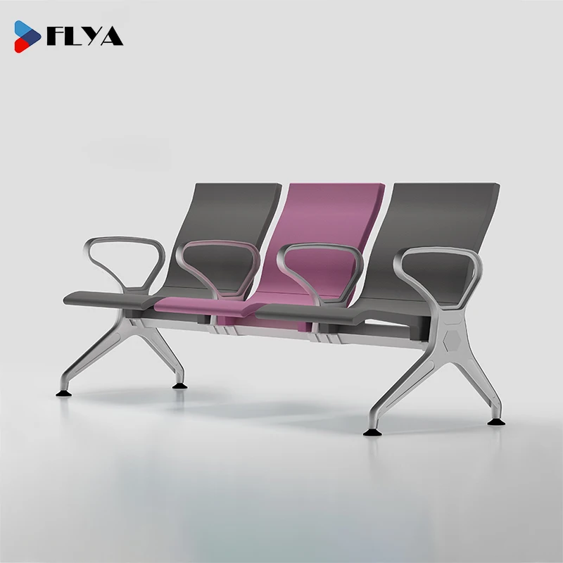 Flya Low price wholesale Public Seating Airport Lounge Benchairport Chair Hospital Waiting Area chair