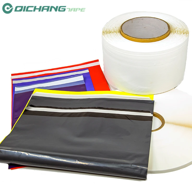 Shanghai Qichang hot sale PEPA film permanent bag sealing tape