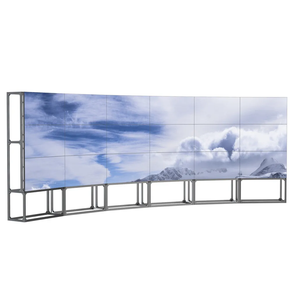 3x3 Video Wall 55 Inch 3g Touch Kiosk Led Digital Signage 3g Wifi Media Player Digital Signage Kiosk Lcd Digital Monitor