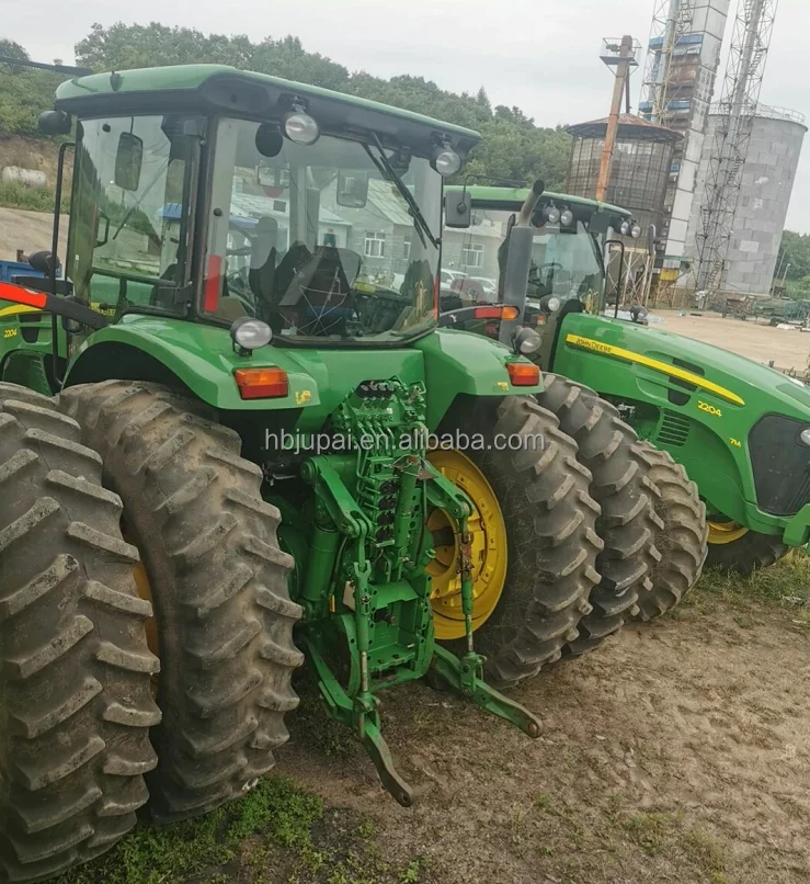 Большие тракторы трактор 4wd 2204 220hp сельскохозяйственное оборудование высокого качества
