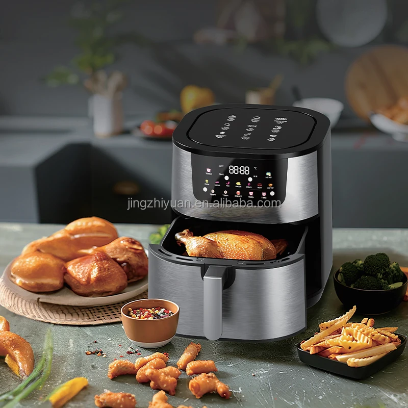 2024 New Visual Glass Smart Fryers Xl 15 Liters Household Visible 15L 12L 12 Litre Window Air Fryer 10 Litres