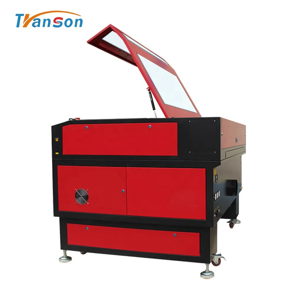 CO2 Laser Cutting Engraving Machine TS1290 with EFR F8 for paper acrylic leather plastic stone glass