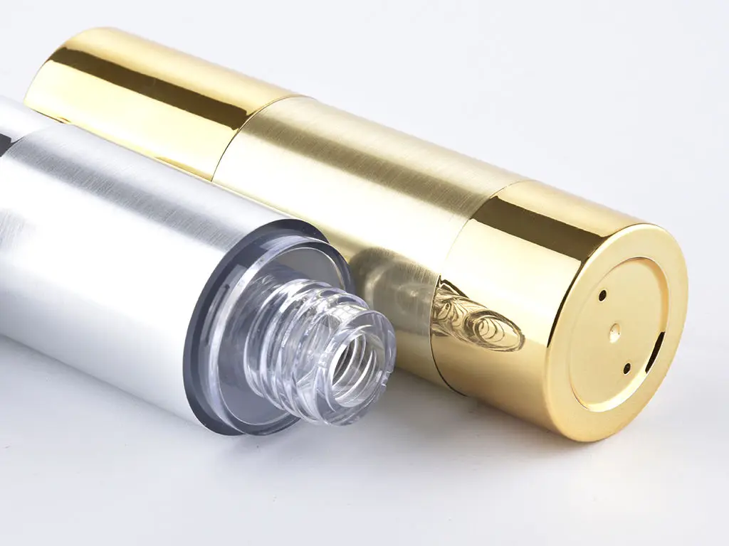 Hot Sell Manufacturers Supply  50 ml Plastic Airless Pump Bottle Serum Luxury Lotion Pump Bottle Dispenser Vacuum Airless Bottle