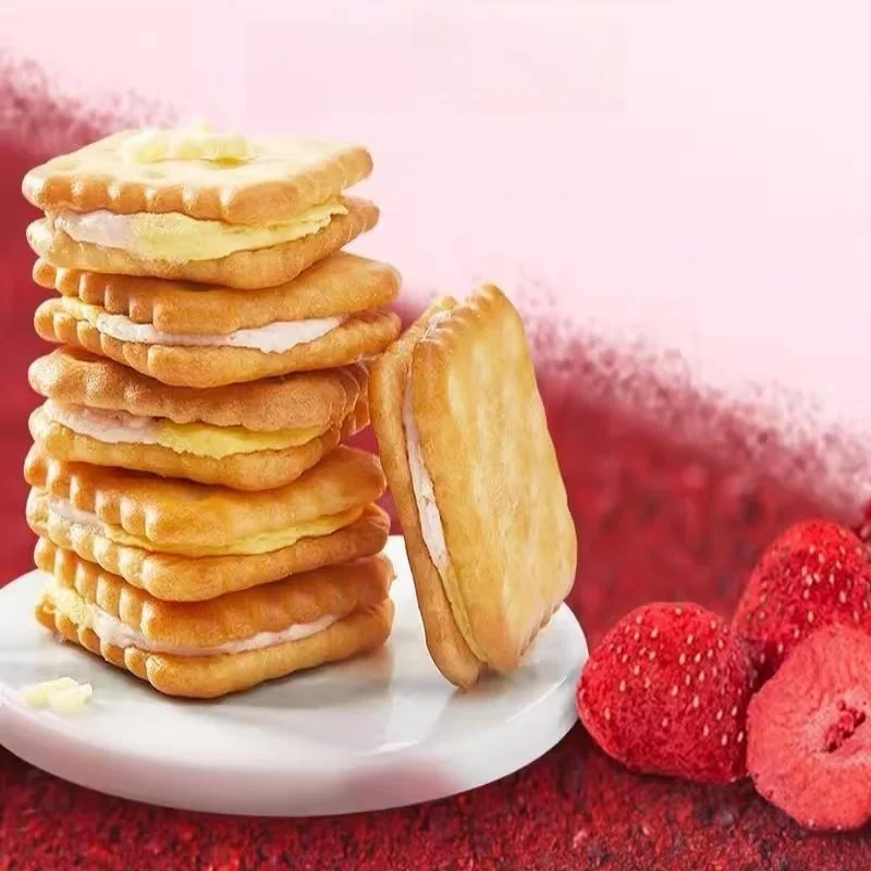 Best Price and Good Product safe and healthy snacks 96g Cheese And Strawberry Cookie