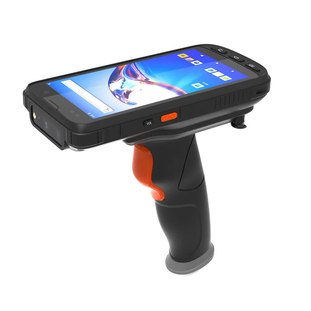 Rugged Courier Surveying Logistic Industrial Data Barcode Scanner Terminal NFC PDA Handheld Device