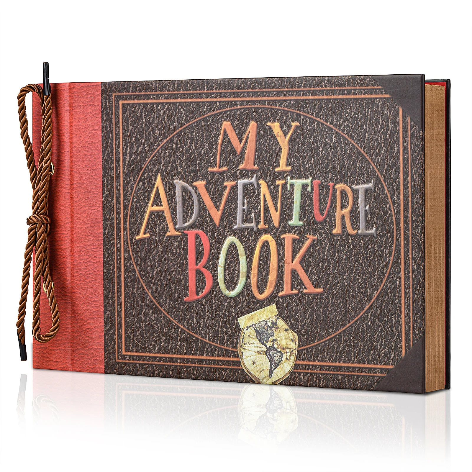11.6 x 7.5 inches 80 Pages Up Scrapbook Kids Adventure Photo Album My Adventure Book Scrapbook DIY