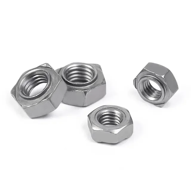 M8 M10 M12 Nylock NutDIN 982 Stainless steel nylon insert hex nut DIN982 Manufacturer