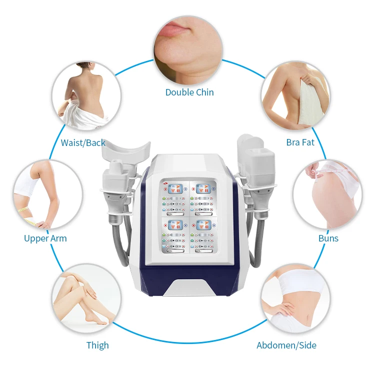 Portable Cryotherapy Body Sculpt Cryo lipolysis Slimming 360 System Machine with 4 Handles Fat Freezing Weight Loss for sale