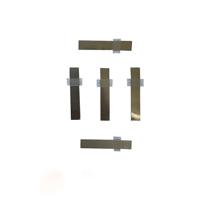 3mm Width Nickel Tab with Adhesive Polymer Tape for Pouch Cell Terminal 40pcs/Box