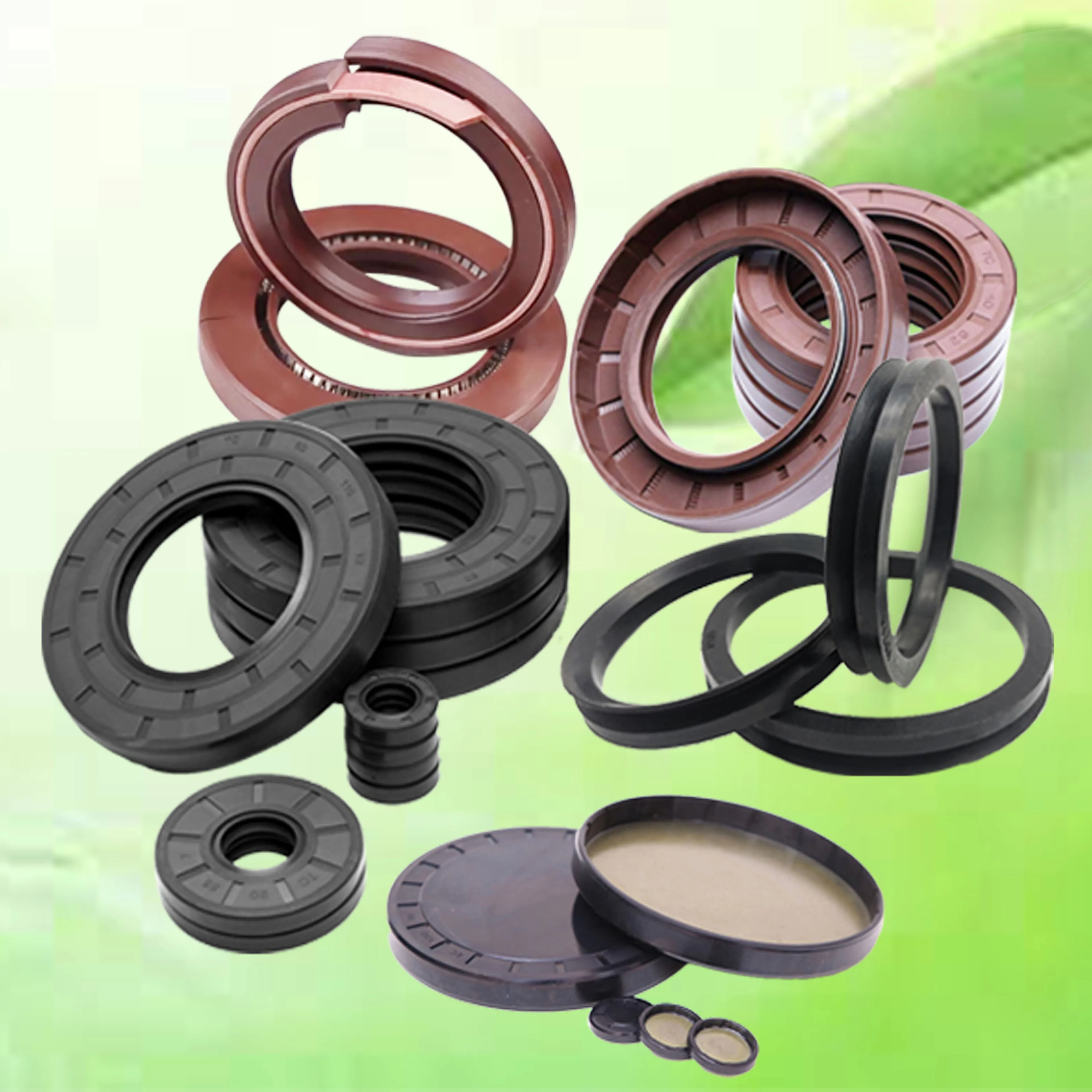 TC skeleton Rubber Oil Seals SIL Babsl Type Oil Seal Open-type Shock Absorber Oil Seal wuzhijing