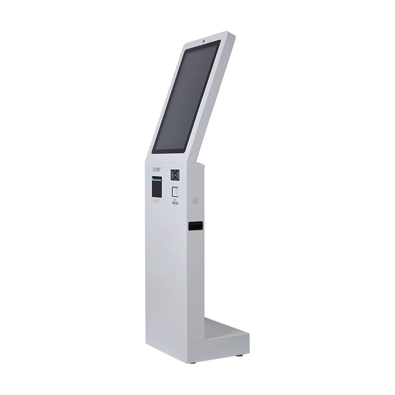 32 inch self service lcd  floor standing alone kiosk touch screen computer with camera