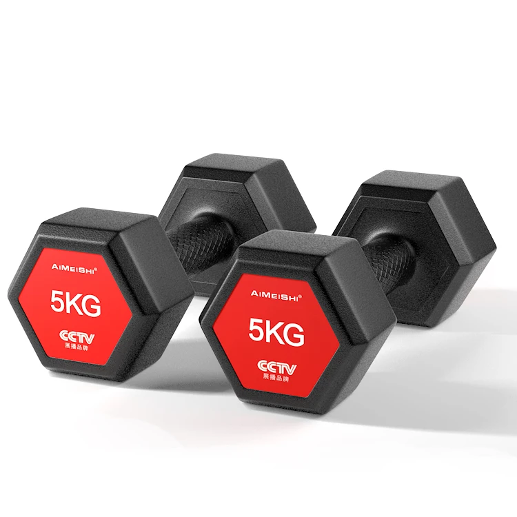 
Factory Direct Selling Power Training Equipment Hexagonal Dumbbell Gym Set Weights Dumbbell 