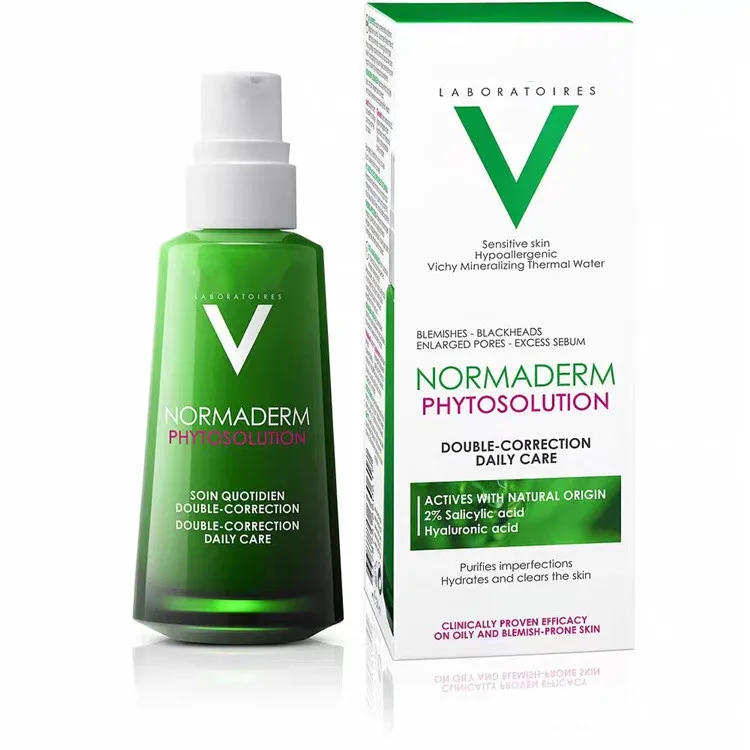 Premium Vichys Anti Acne Moisturizing Serum Normaderm Phytosolu Oil Control Anti Pores Blackheads and Marks With Acid Serum