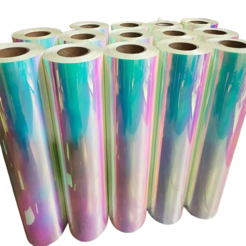 Holographic Glow in the dark Heat Transfer Vinyl Roll