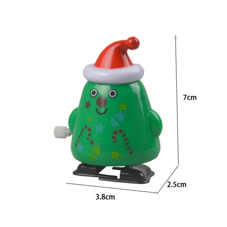 Christmas party decoration cheap christmas wind up toys for kids gift