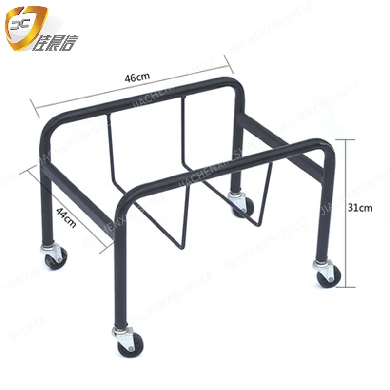 Wholesale Supermarket Plastic Stackable Customized Shopping Basket Hand Baskets With Metal Handle For Shop