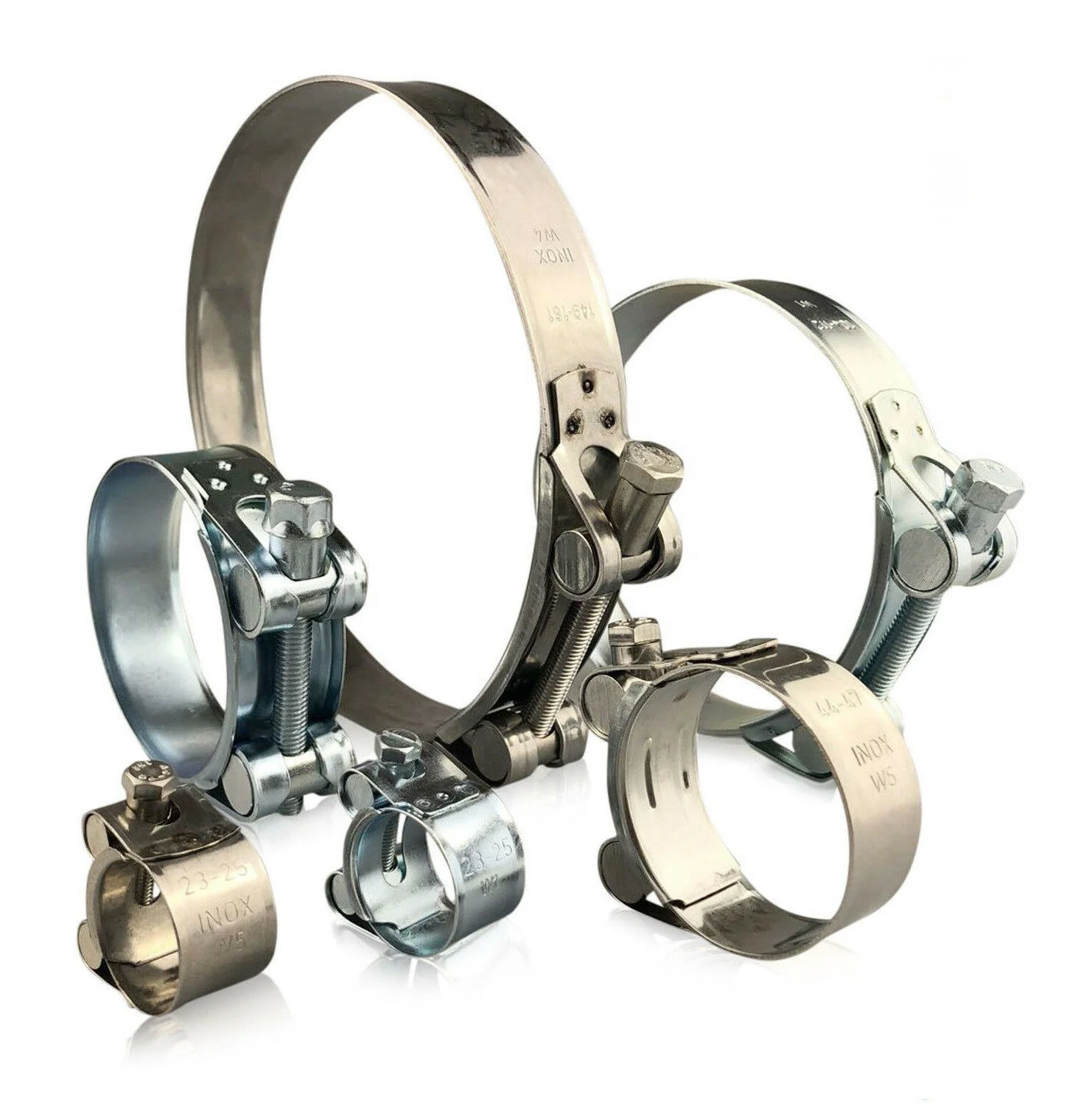 Big Firefighter Hose Clamp Stainless Steel Heavy Duty Pipe Clamp