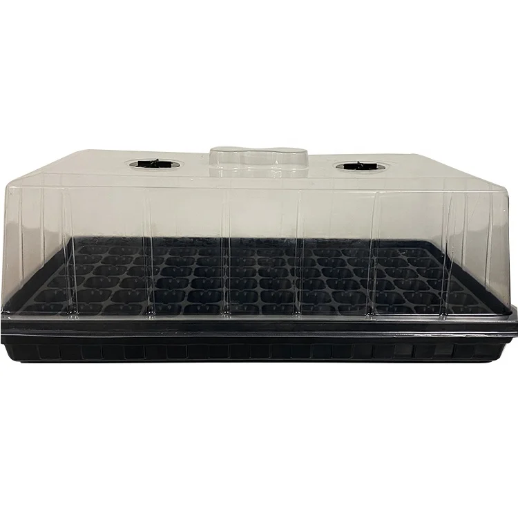 Набор пластиковых лотков для рассады, прорастание с крышкой для теплиц