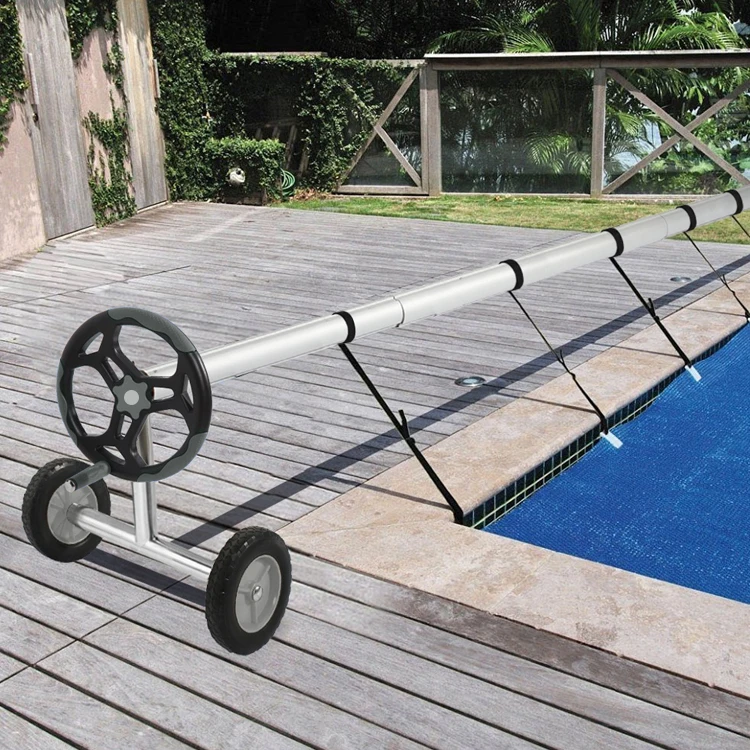 BN Factory Price Stainless Steel high quality pool reel Swimming pool solar Cover Roller pool cover reel