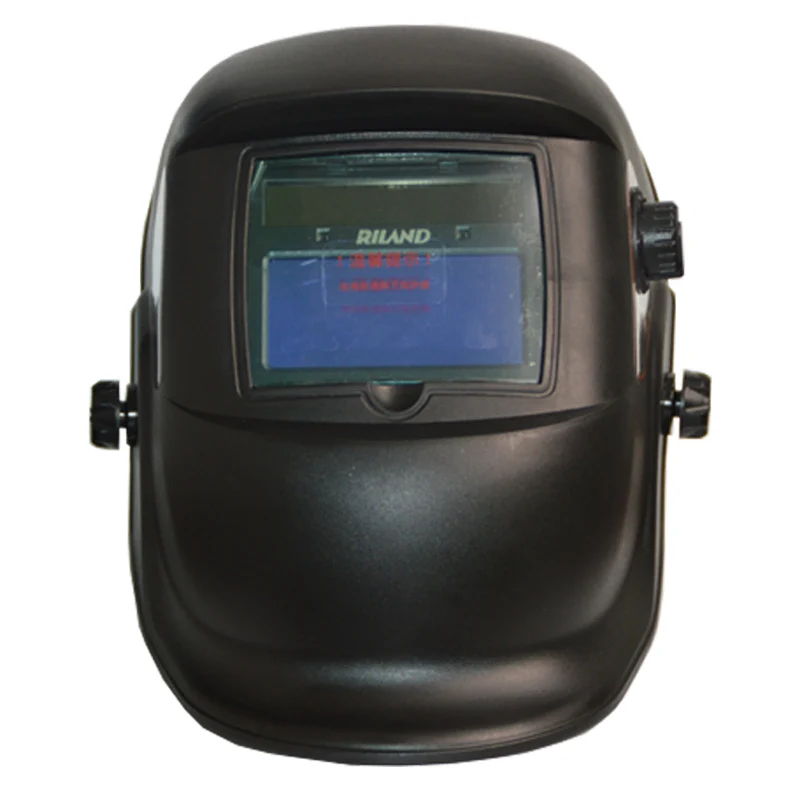 Auto-Darkening Welding Helmet with LED Headlights Stepless Adjustment Combined Solar Powered PP