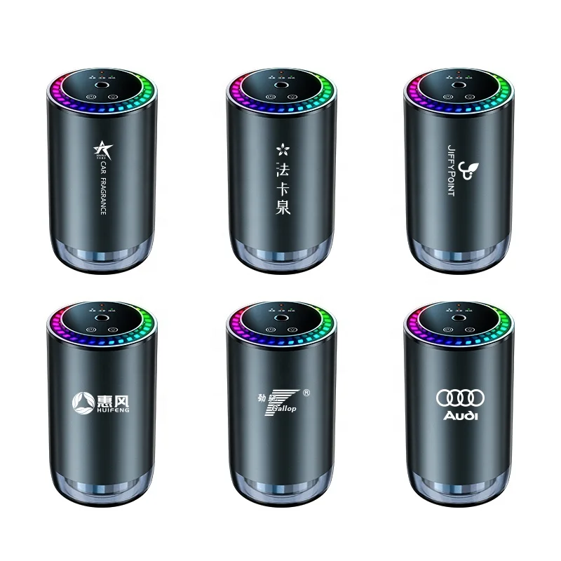 2024 Latest Smart Scent Air Freshener Spray Waterless Essential Oil Perfume Car Aromatherapy Diffuser