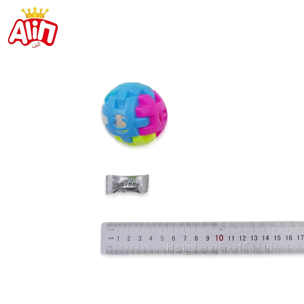 wholesale candy toys cartoon toy    toy candy kid Building block ball  whistles candy