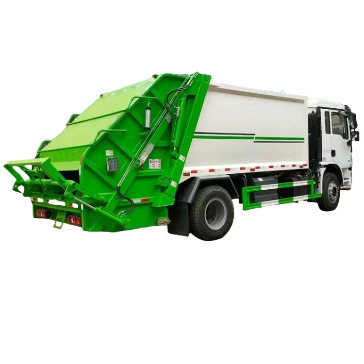 small  howo 7 m3 compressed garbage truck street 120L/240L dustbin cleaning vehicle household waste  collection