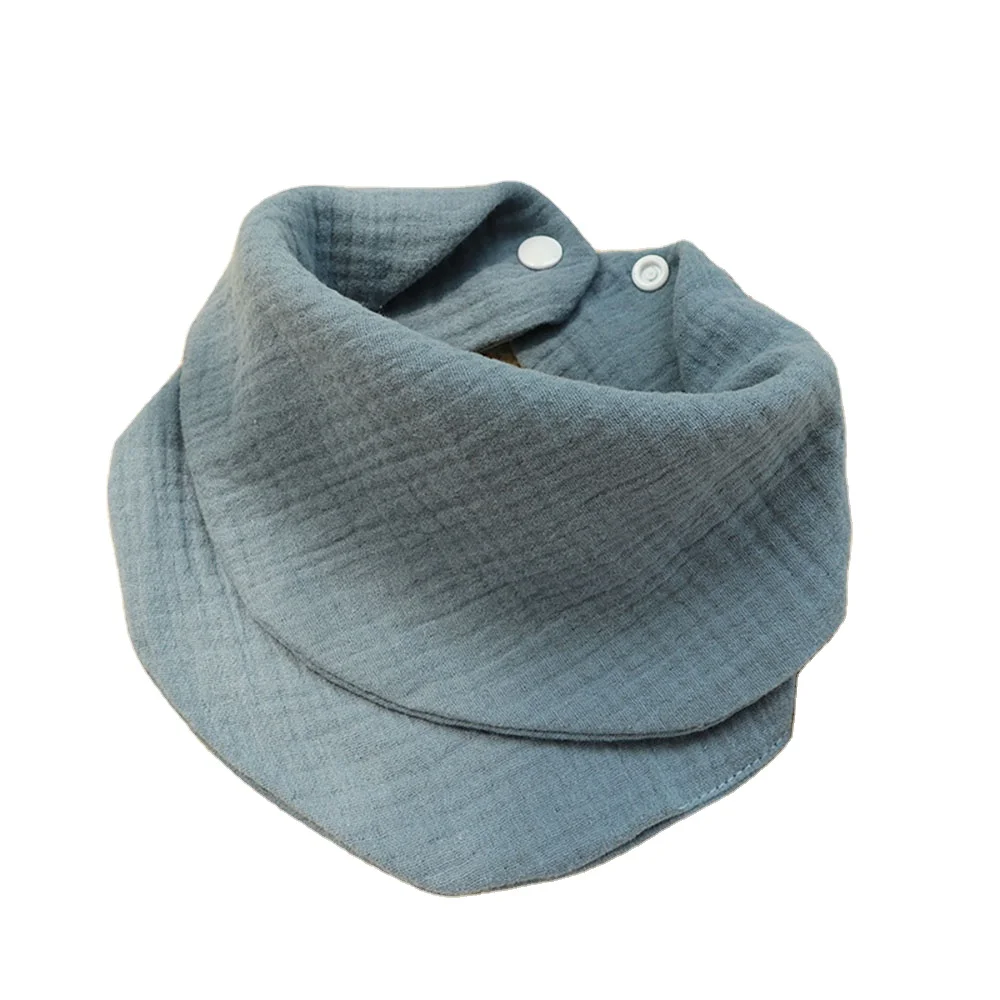 Wholesale Muslin Weaning Minky Dot Large Infant Korean Oem Baby Drool Bib