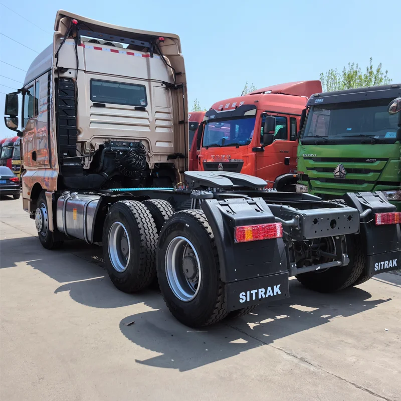 Sinotruck Sitrak 510hp 540hp Euro5 Used tractor truck 6x4 10wheel mining truck trailer for sale