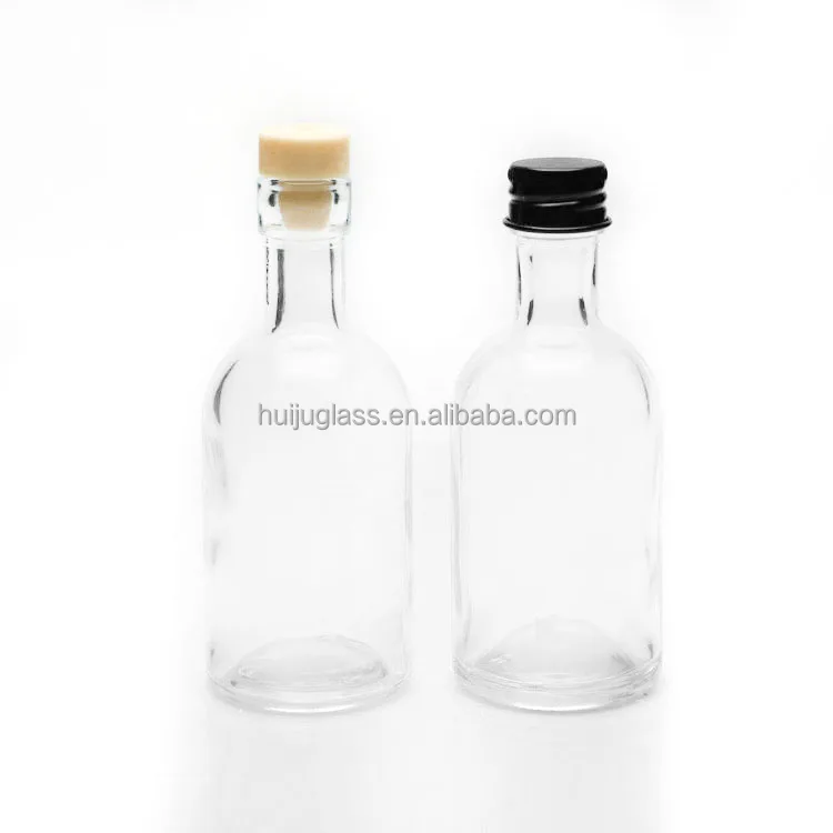 Glass Bottle Manufacturer 50ml 100ml 200ml 375ml 500ml 750ml 1000ml Customized Glass Bottle for Whiskey Gin Vodka Rum
