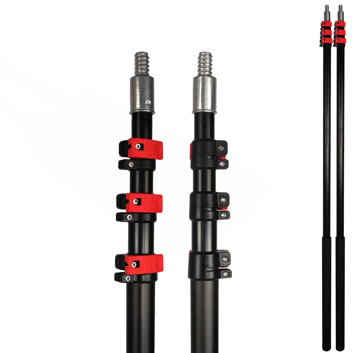 Xinxing Disposable Metal Telescopic Poles Aluminum Cleaning Rod Anodizing Window Cleaner Water Fed Pole Window Cleaning System