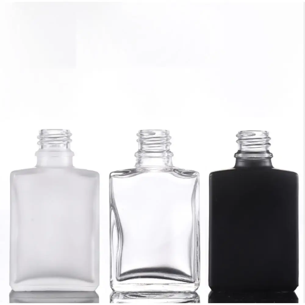 1Oz 1 Oz 15Ml 30Ml 30 Ml 50Ml 50 Ml 100Ml 100 Ml Square Rectangle Clear Black Essential Oil Perfume Empty Glass Dropper Bottle