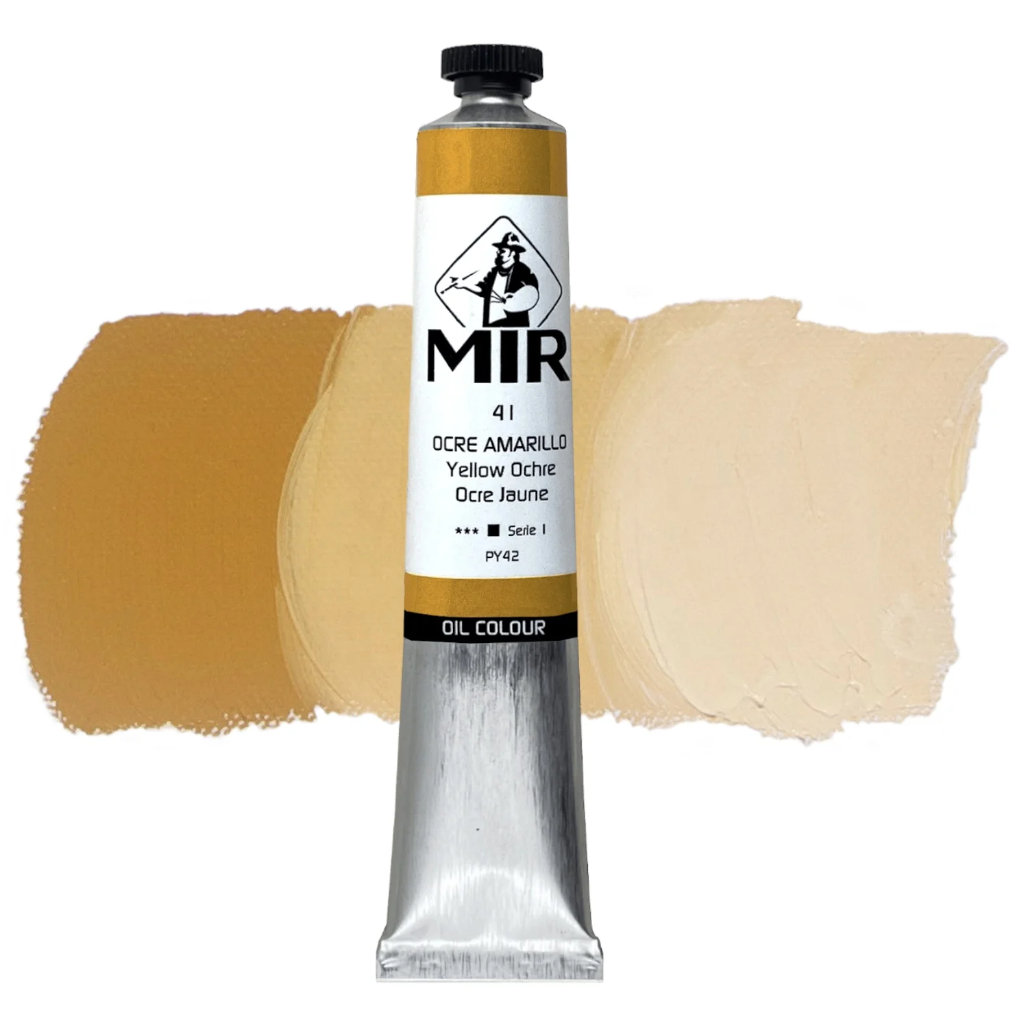 Hot Selling Quality Yellow Ochre Fine Oil Paint Brush Set  Extra Fine Oil Acrylic Paint 60Ml Professional Oil Paint From Spain