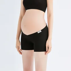 Maternity Shorts Underpants Summer Thin Breathable Women Safety Shorts V Shapep Belly Support Seamless Bottomed Leggings