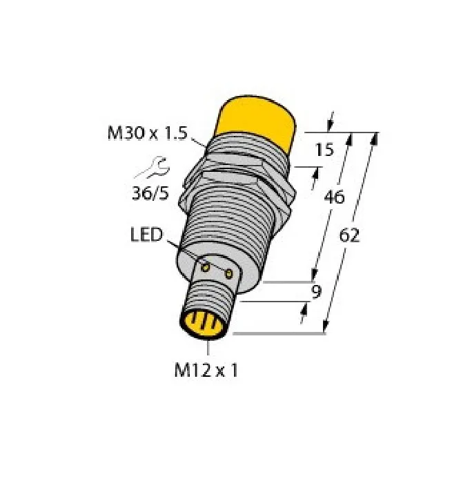 Proximity Switch Sensor Inductive Sensor NI30U-M30-AP6X-H1141