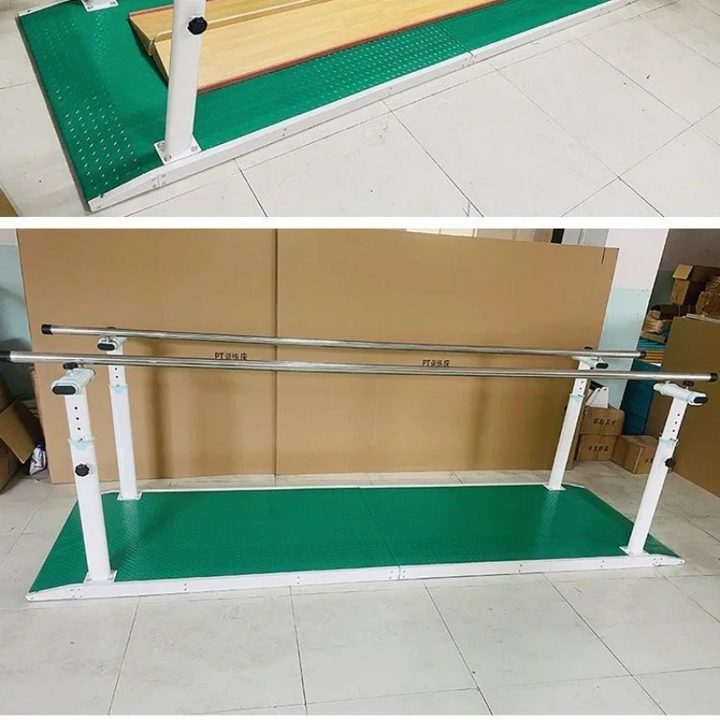 Medical Rehabilitation Equipment Parallel Bars Physical Therapy Height Adjustable Walking Training Parallel Bars