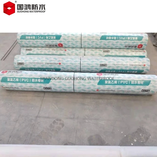 single ply roofing membrane flexible PVC waterproof membrane