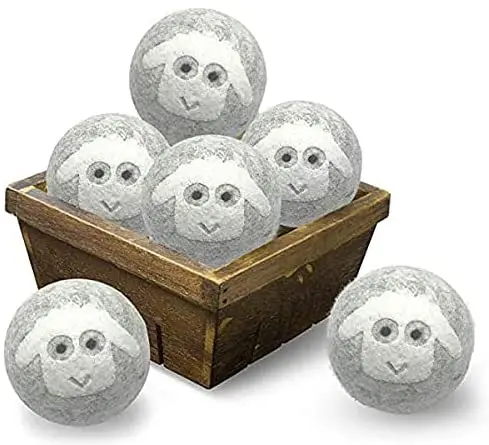 Eco Friendly Organic Dryer Wool Ball Hot Sale 100% New Zealand Wool Laundry balls