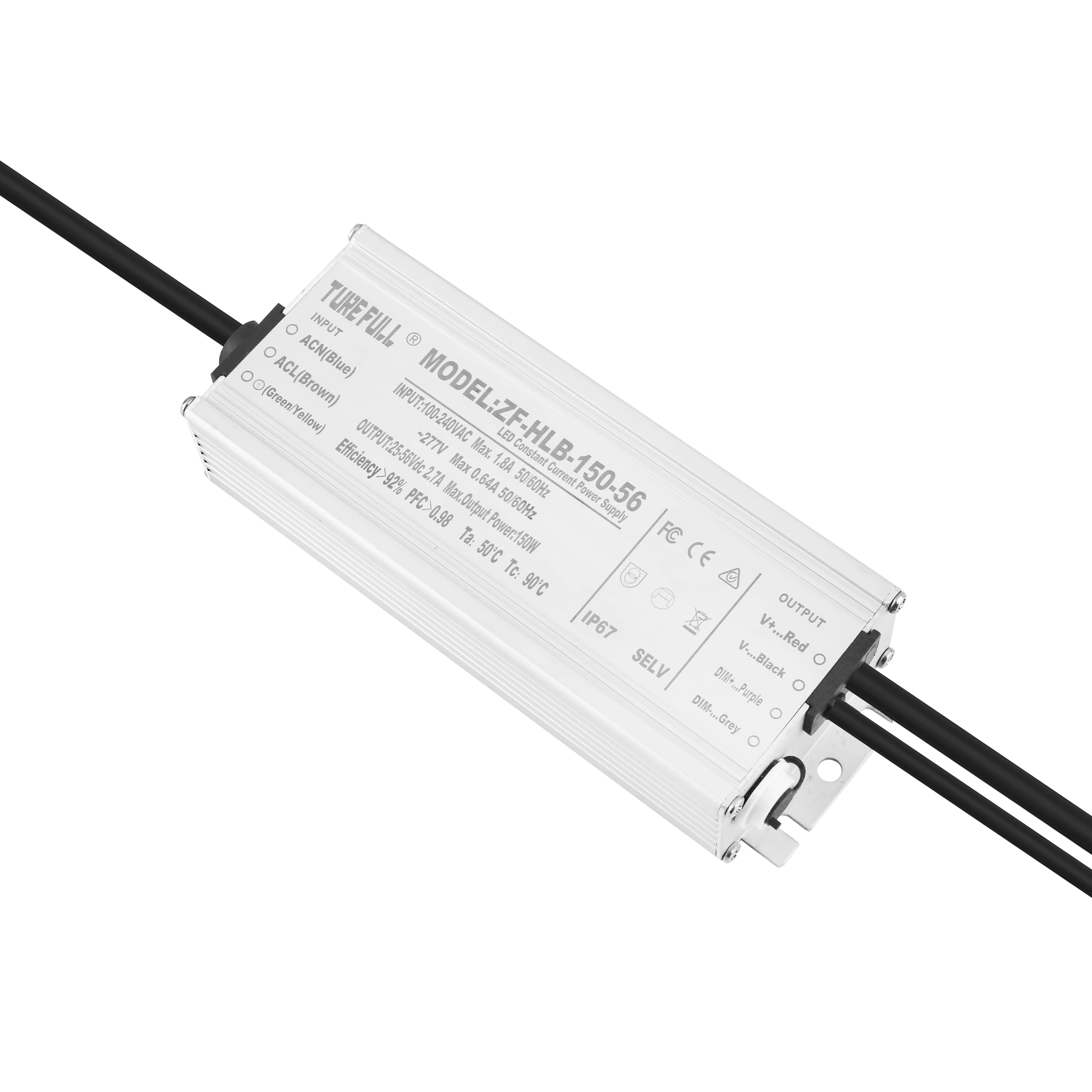 TURE FULL Factory Price dc 36v 500ma Adjustable Flood no flickled constant current led driverled Dimming Led Lighting